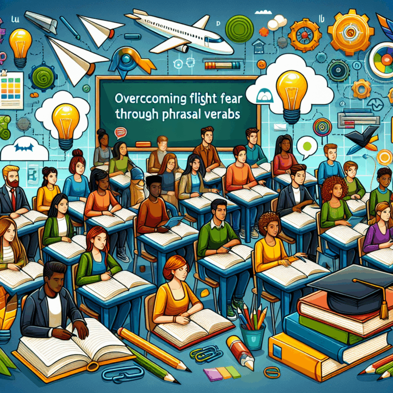 Kuiz Phrasal Verb: Mengatasi Ketakutan Terbang
