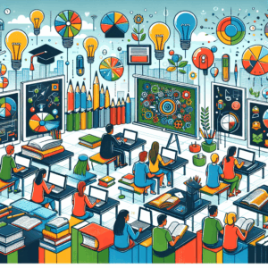 Tes Latihan Menulis Akademis untuk Pendahuluan Esai – AI Quiz Theme Image