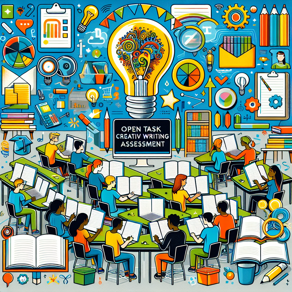 Tes Penilaian Menulis Kreatif dengan Tugas Terbuka – AI Quiz Theme Image